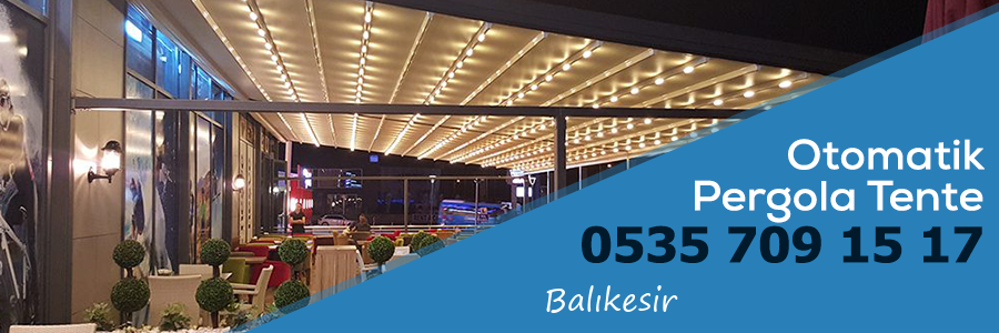 Otomatik Pergola Tente